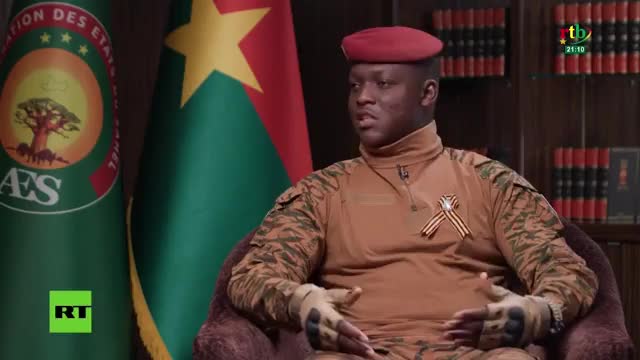 Entretien avec le Président du Faso, Chef de l’Etat, le Capitaine Ibrahim TRAORÉ