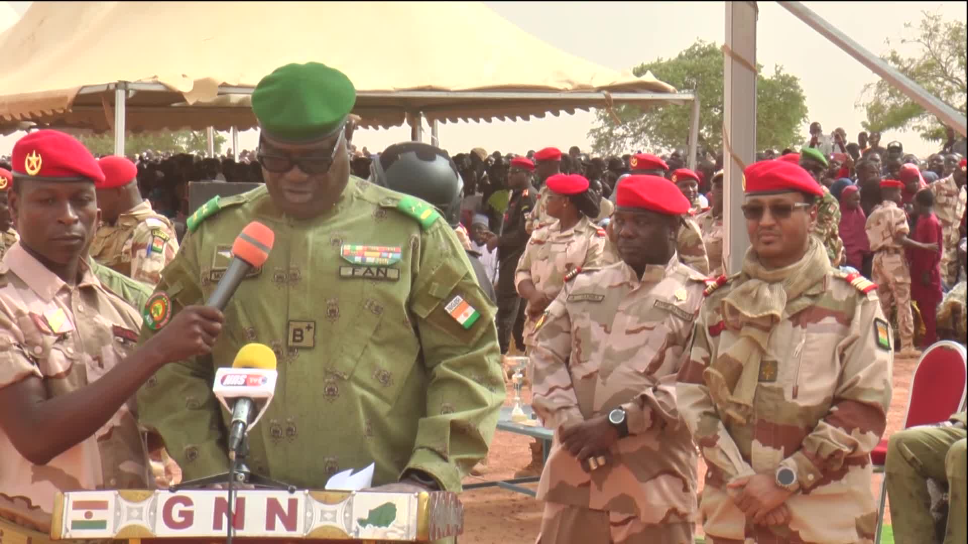 Niger: 1224 c'est l'effectif de la promotion 2024 d'élèves de la Garde Nationale Niger (GNN) dont la cérémonie de sortie a été présidée hier  par le Ministre d'Etat, Ministre de l...